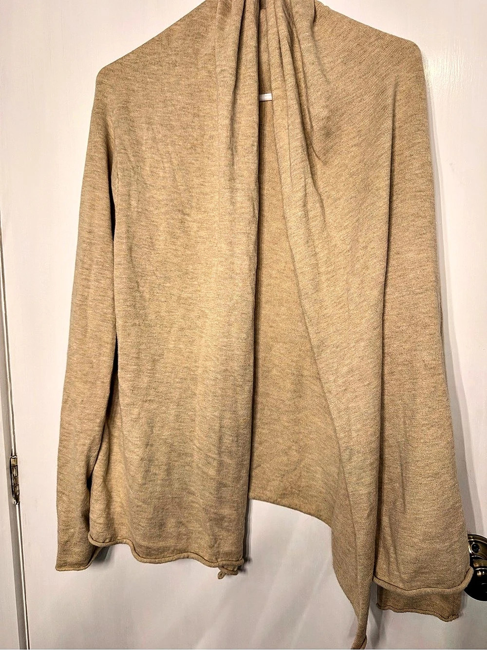 Maurices Draped Open Front in Brown Size XXL